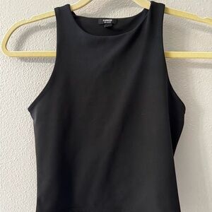 Express Black Shell Tank Top